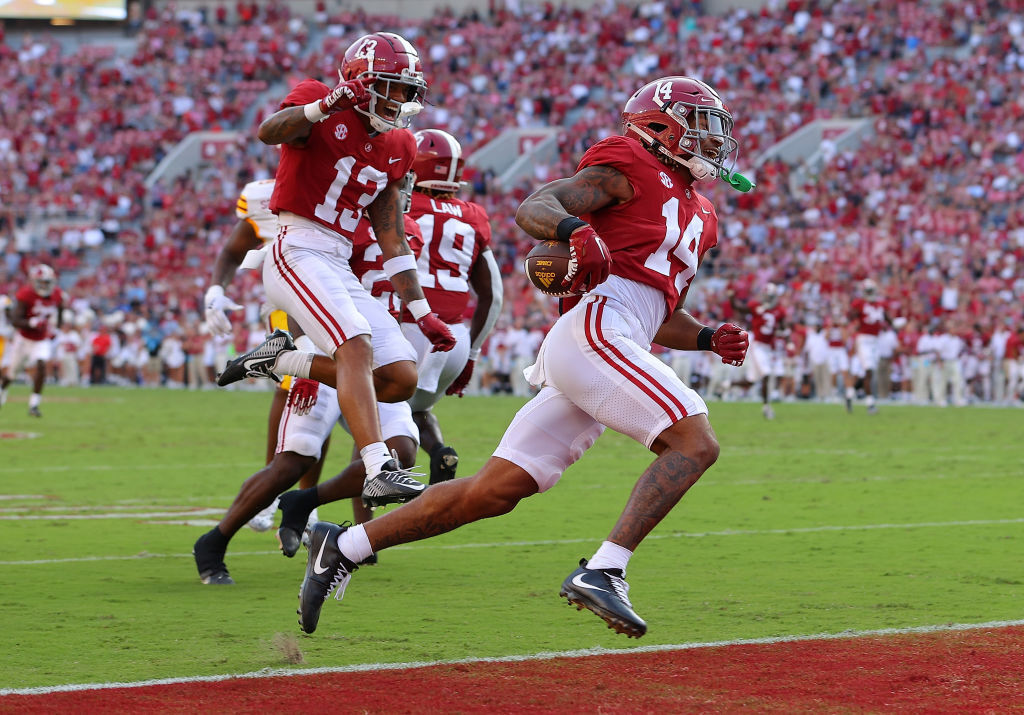 <p><strong>1a. — Brian Branch CB/S Alabama</strong></p>
<p>If I&#8217;m Washington brass, I&#8217;m sprinting to the podium with his name on the card if he&#8217;s still on the board at No. 16. I&#8217;ve seen Branch compared to Minkah Fitzpatrick (another versatile Alabama defensive back) and that would be huge addition to a defense desperate for a playmaker on the back end.</p>
<p>Joey Porter Jr. is the pick most associated with Washington at No. 16 but I&#8217;d place him as the third-best defensive back (for the Commanders specifically, not necessarily in overall grade) behind Branch and Maryland&#8217;s Deonte Banks (who is the better athlete, better tackler and had the third-lowest completion percentage allowed: 39%) in the Big Ten last year. Let Porter follow his dad&#8217;s footsteps to Pittsburgh.</p>
