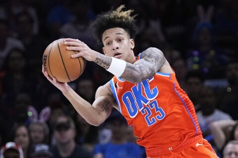 Cavs acquiring Peyton Watson and trading Max Strus to Clippers in 4-team deal, AP source says