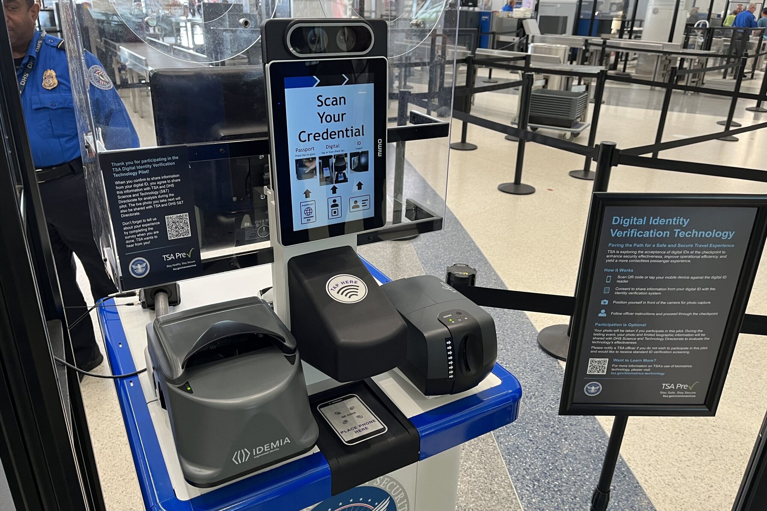 New tech at BWI Airport will enable passengers to pass through security