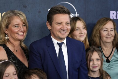 Jeremy Renner attends premiere, months after snowplow crush