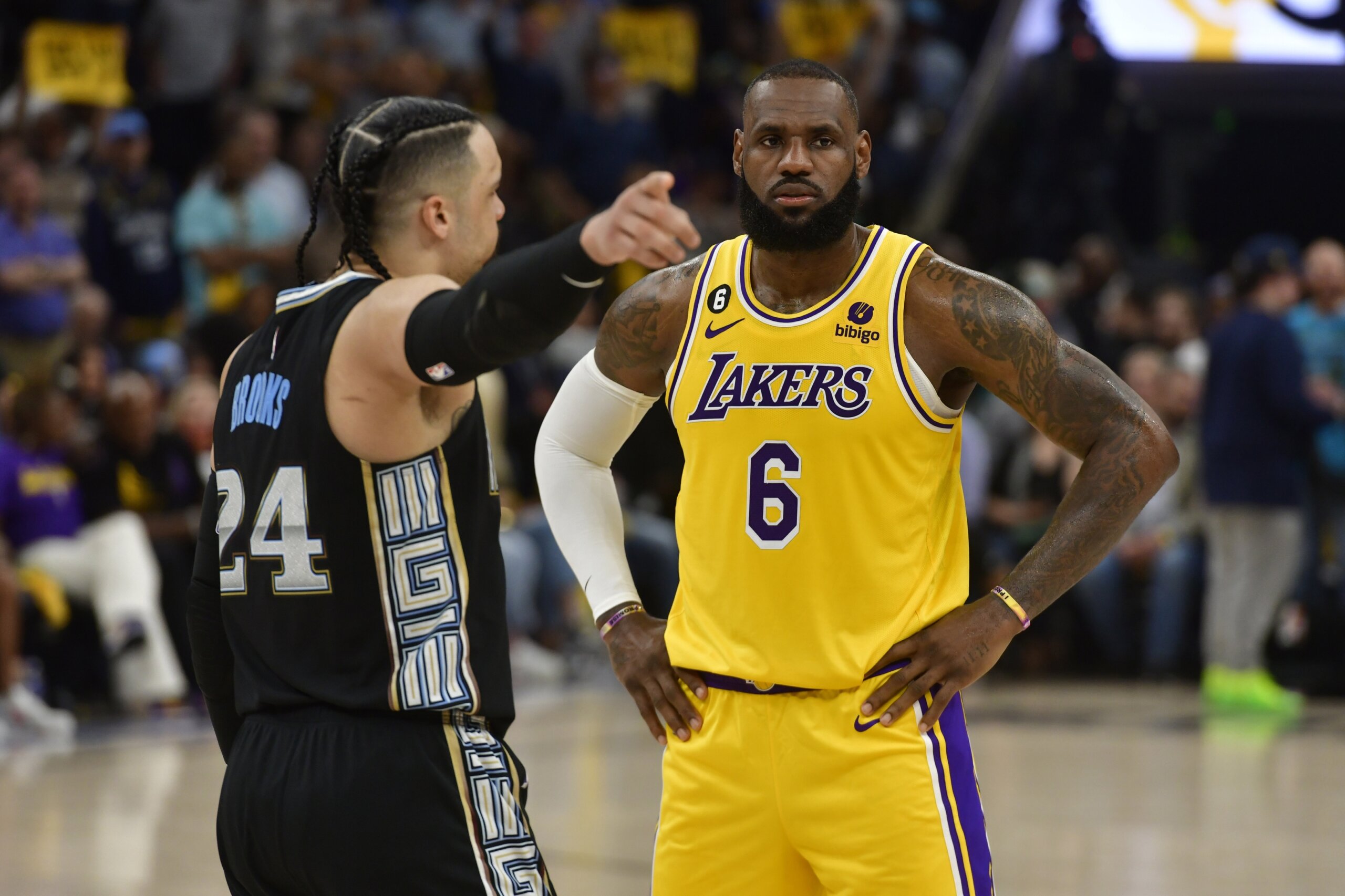 Grizzlies’ Dillon Brooks trying to get under LeBron’s skin WTOP News