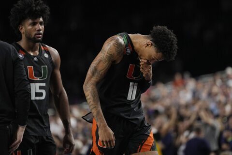 Bad start, big hole lead to end of Miami’s Final Four run