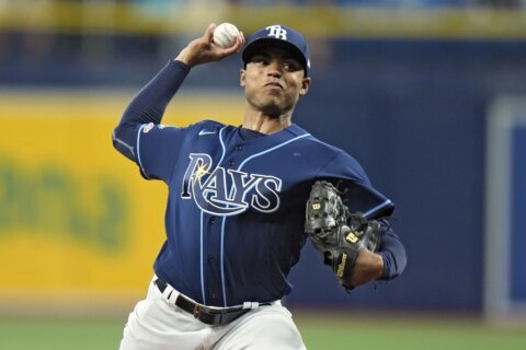 Bradley goes 6 strong innings and Rays beat Orioles 7-2 to split 2-game series