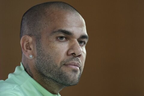 Soccer star Dani Alves sentenced to four and a half years in prison for sexual assault