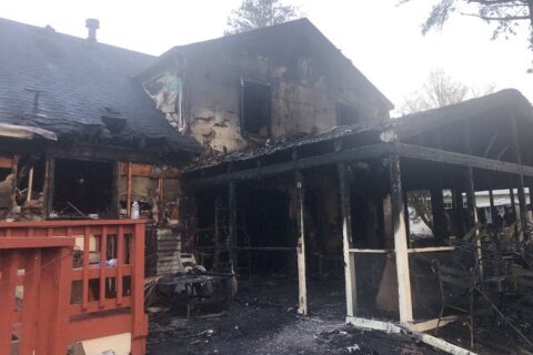 4 injured, 1 critically, after Easter house fire in Montgomery Village