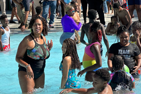 Mayor Bowser tests the waters to kick off pool openings across DC