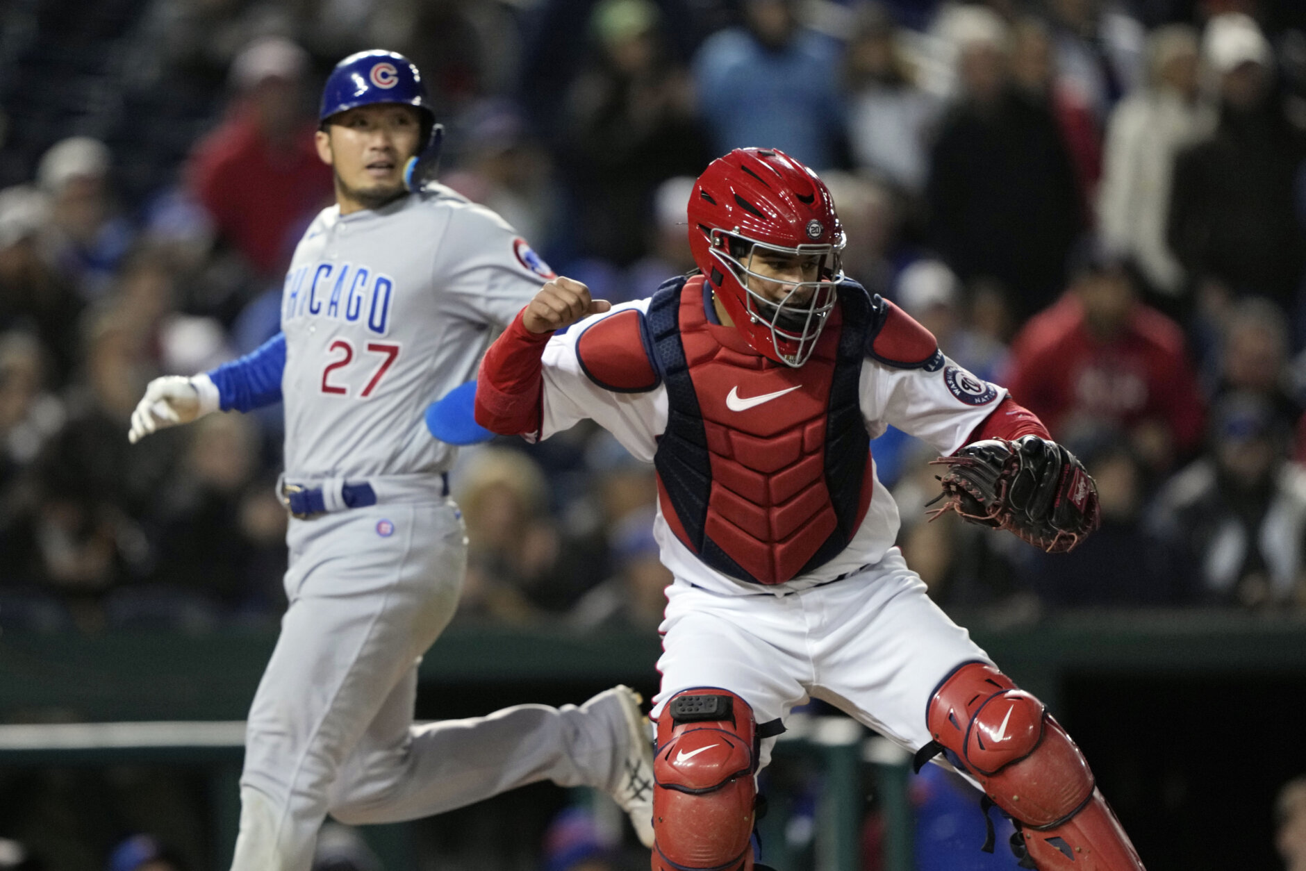 Abrams, Nats squeeze past Cubs for 2nd straight night, 2-1 – NBC
