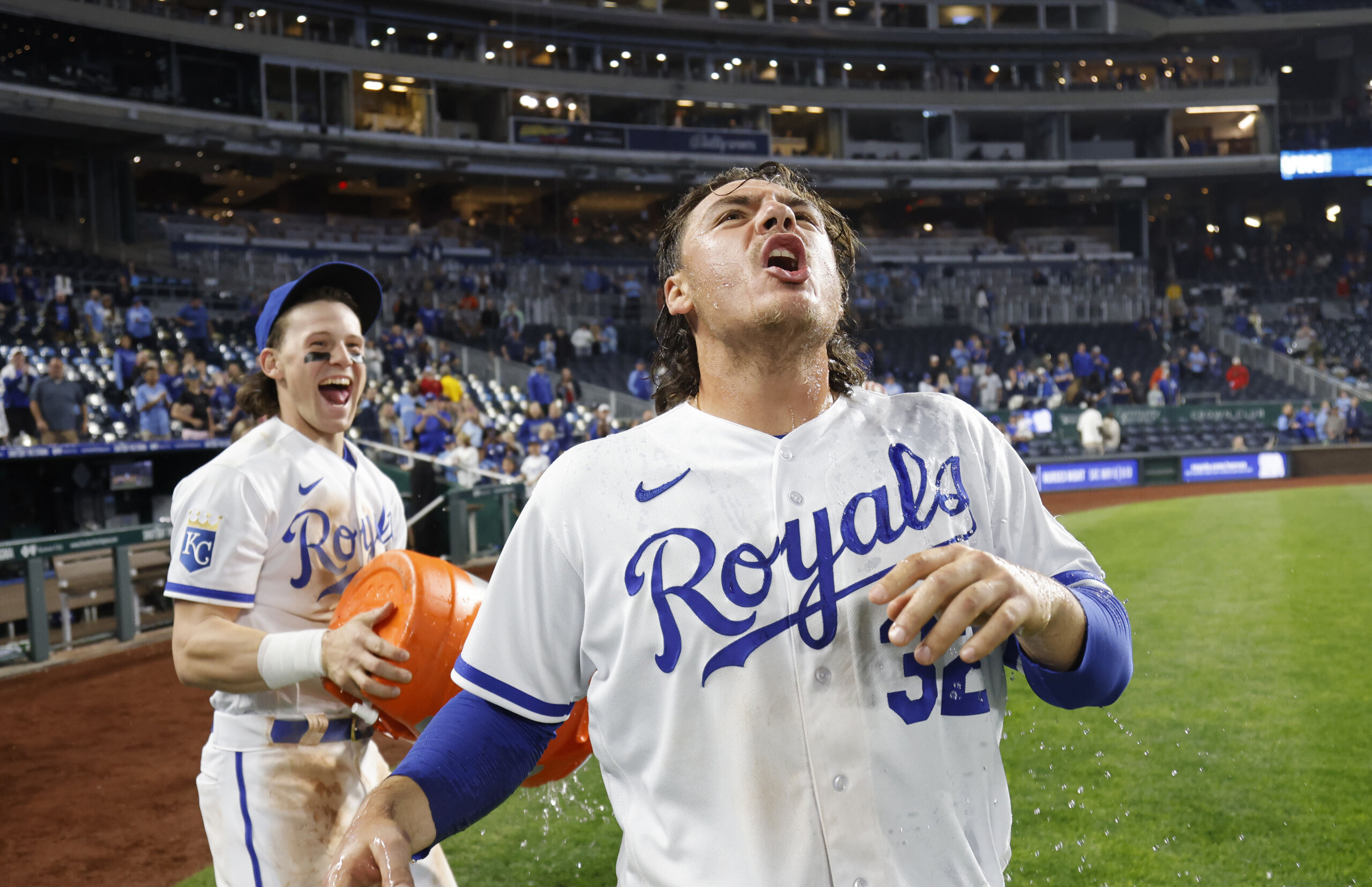Pasquantino HRs, Greinke wins 1st as Royals top Orioles 6-0 - WTOP