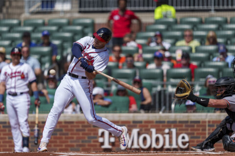 Harris’ single in 12th lifts Braves over Orioles 3-2