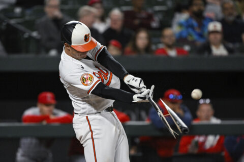 Orioles overcome Trout’s homer, drop Angels to .500 with 3-1 victory
