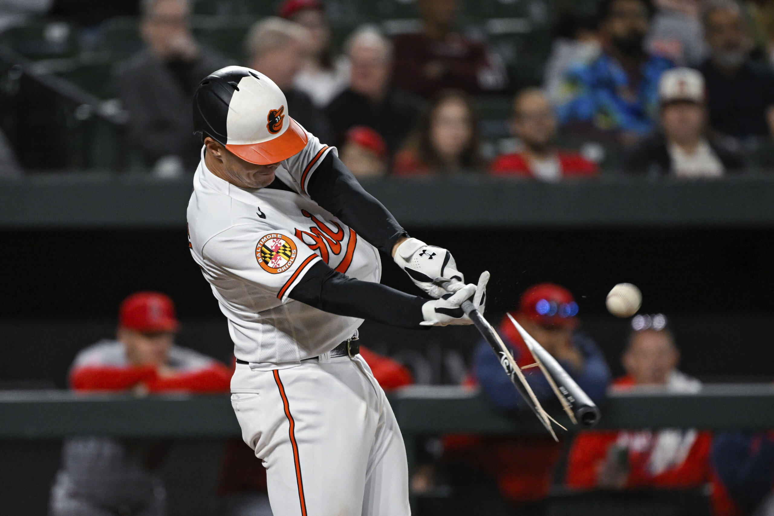 Orioles overcome Trout's homer, drop Angels to .500 with 3-1 victory