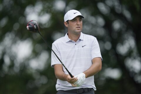 Scottie Scheffler leads Byron Nelson; Palmer, Hughes 1 shot back