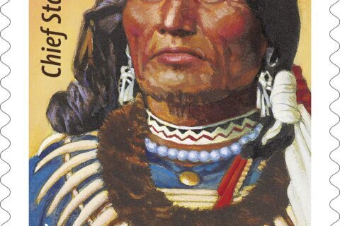 US Postal Service honors civil rights leader, Ponca tribe Chief Standing Bear, with stamp