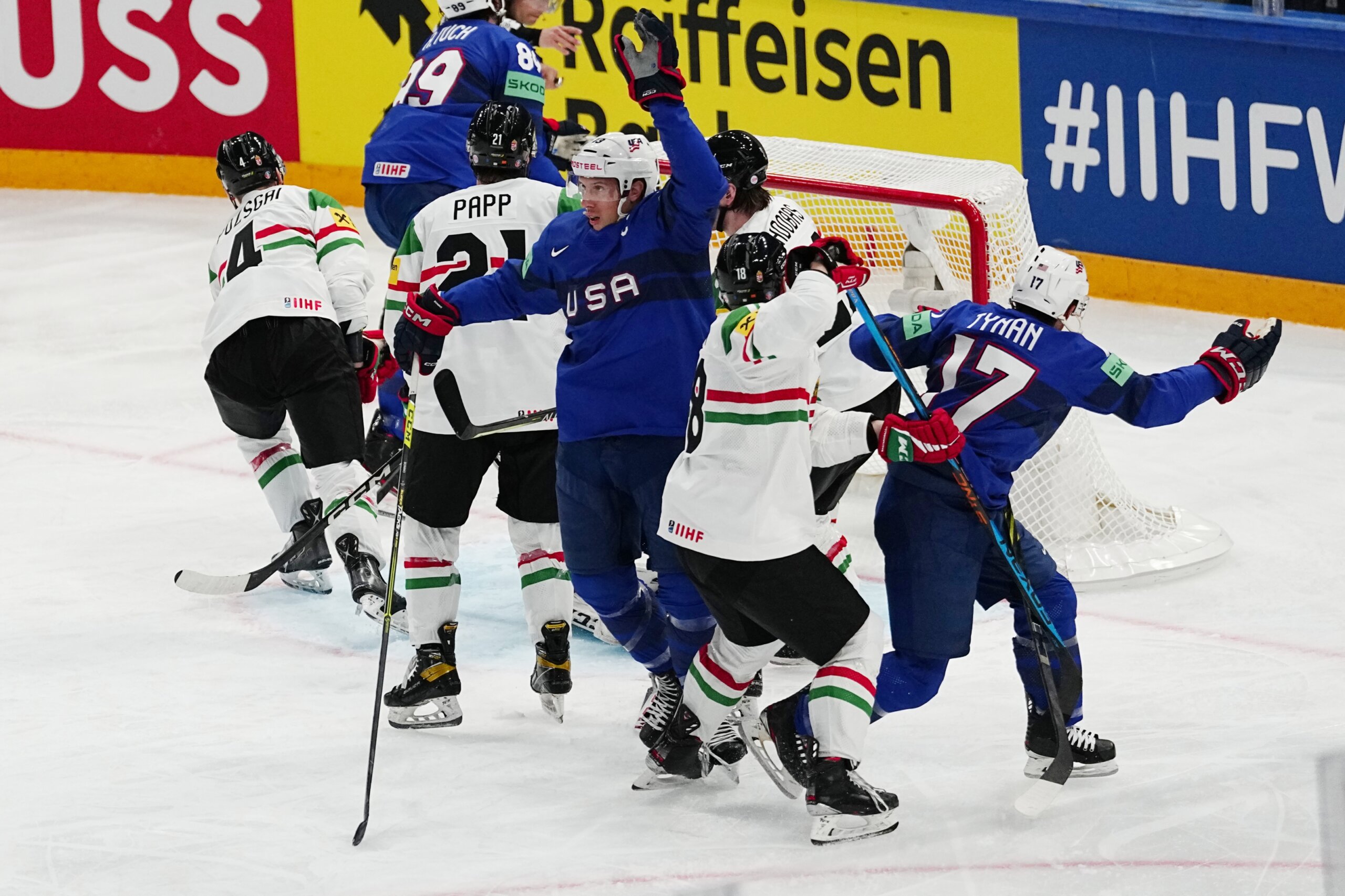 US beats Hungary, Canada tops Slovenia at ice hockey worlds WTOP News