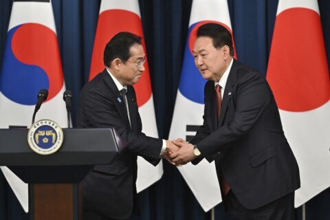 South Korea and Japan use G-7 to push improvement in ties long marked by animosity