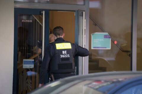 Knife attack at Berlin school wounds 2 girls; suspect held