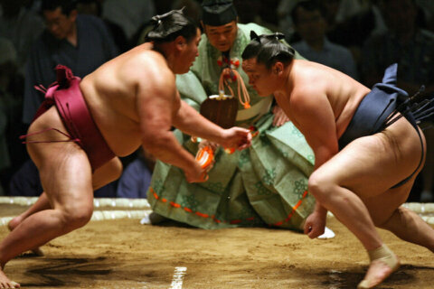 You ever dream of seeing Sumo wrestling? Sumo and Sushi brings tournament to DC