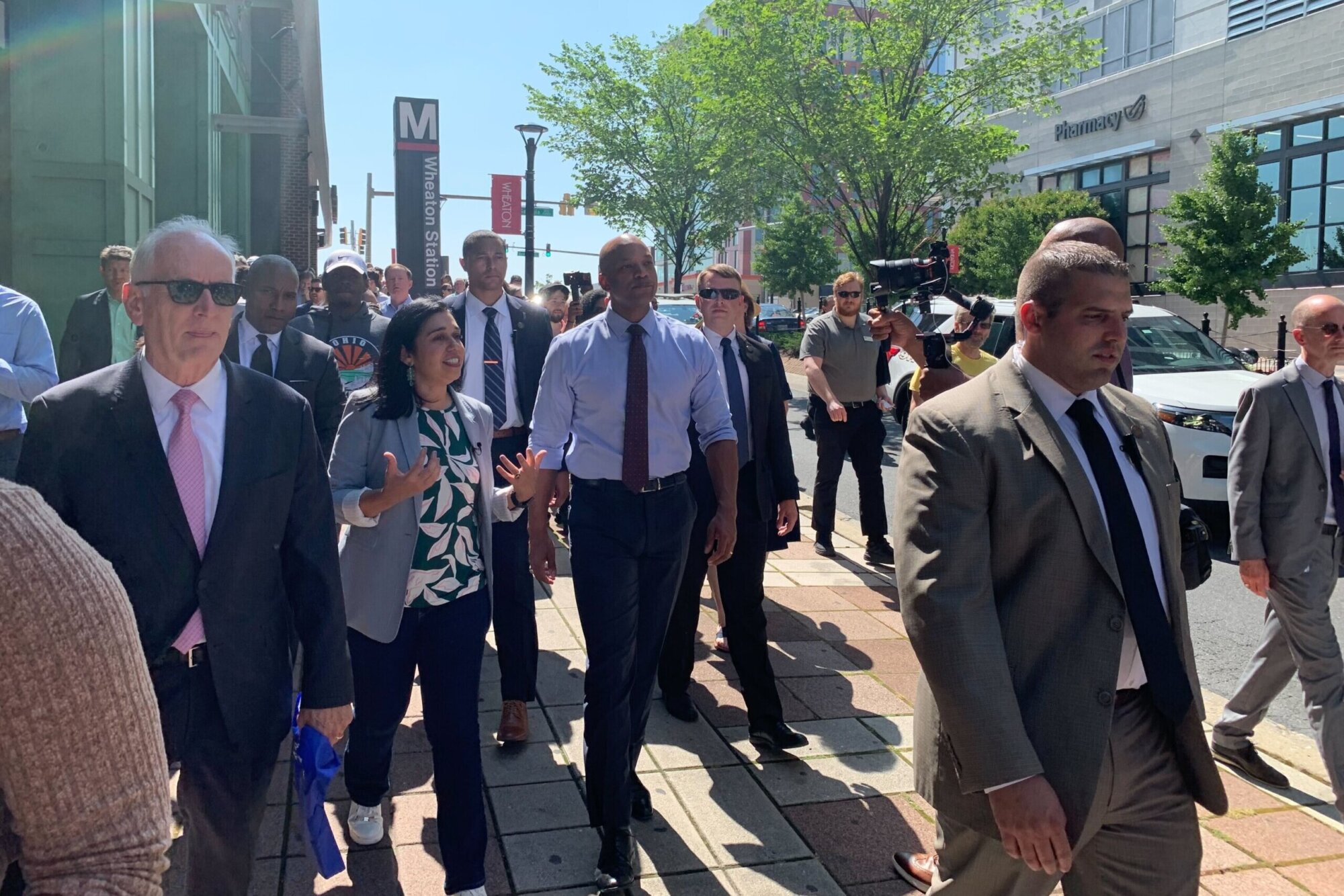 Maryland governor gets firsthand look at Wheaton pedestrian safety concerns – WTOP News