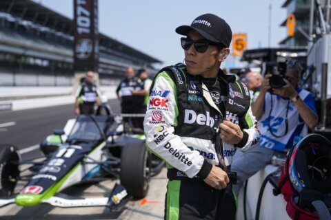 Sato, Dixon put Ganassi team atop speed chart in 1st Indianapolis 500 practice