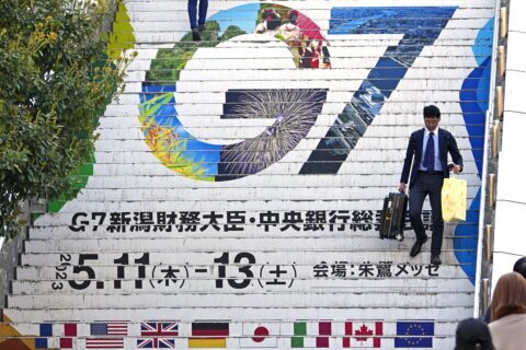 G7 finance ministers to vow support for Ukraine, seek ways to spur global economy as debt risks loom