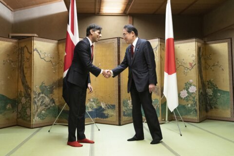 Japan, Britain strike ‘historic accord’ on cooperation in defense, clean energy, semiconductors