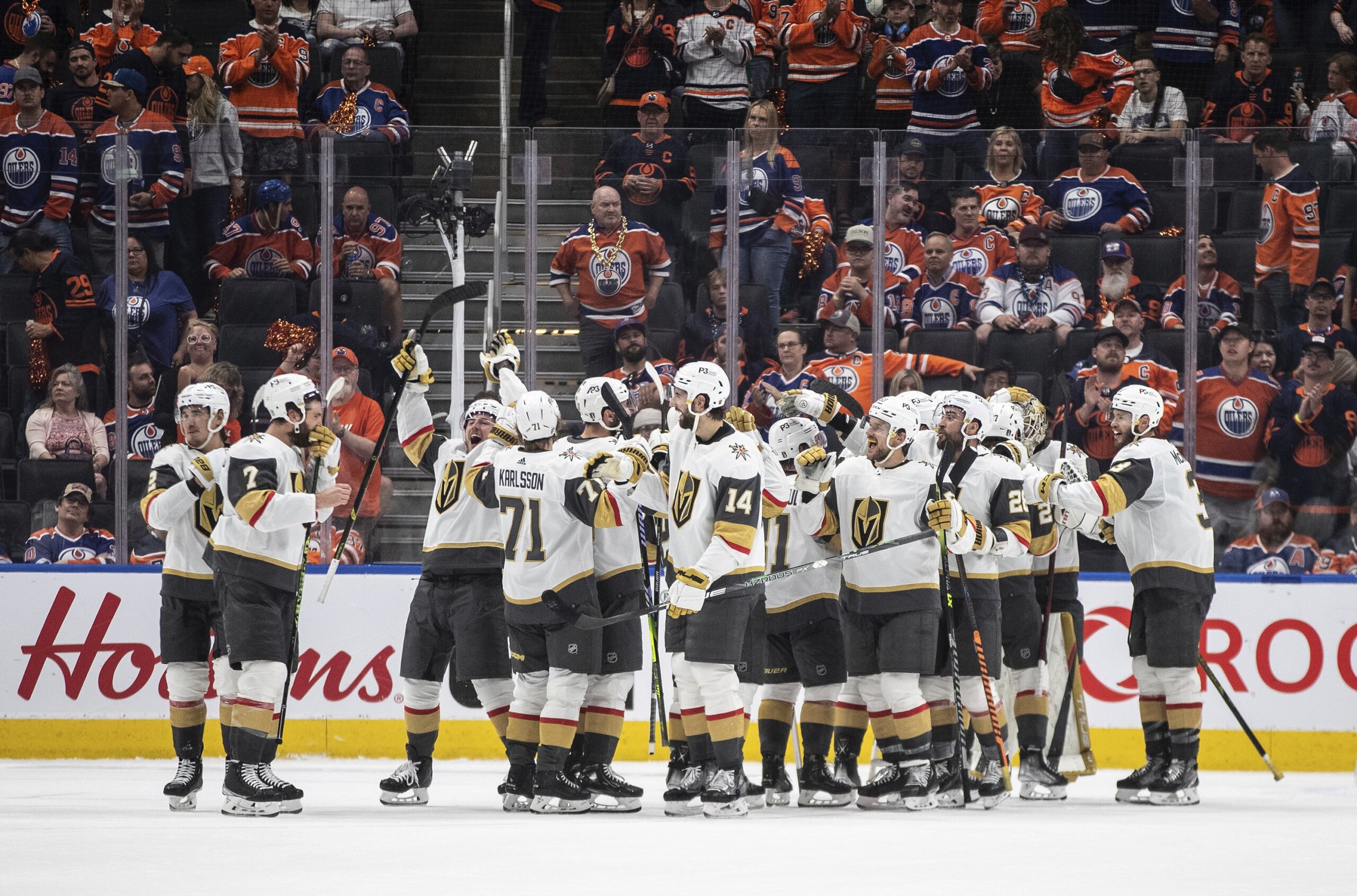 Jonathan Marchessault scores 3 to lead Golden Knights past Oilers 52