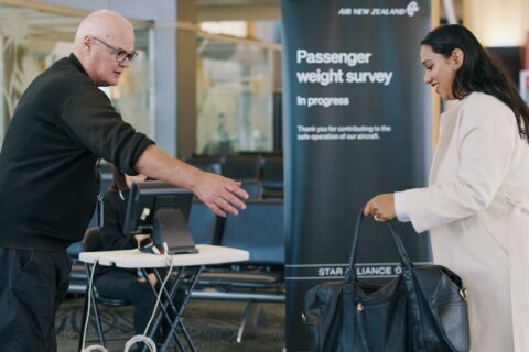 New Zealand airline is asking passengers to weigh in before their flights