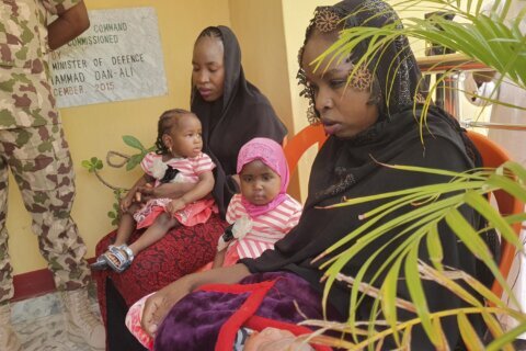 Kidnapped Nigerian girls freed, return to Chibok with babies