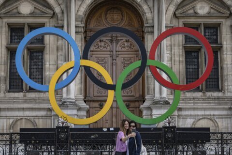 Next frontier in France's protests: Fake Olympic volunteers