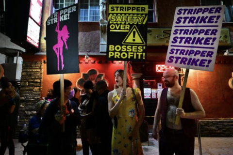 Dancers at topless bar set to become nation’s only unionized strippers