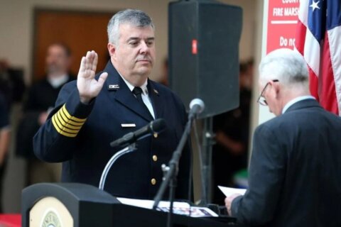‘This is the best fire department:’ New Prince William County chief sworn in