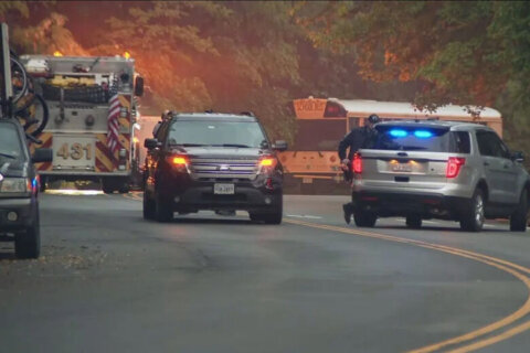 Fairfax Co. police: Woman struck, killed by emergency vehicle called to help her