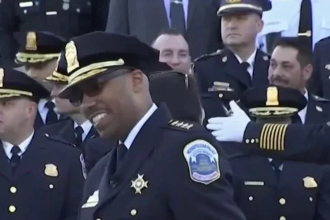 Retiring D.C. police chief Robert Contee