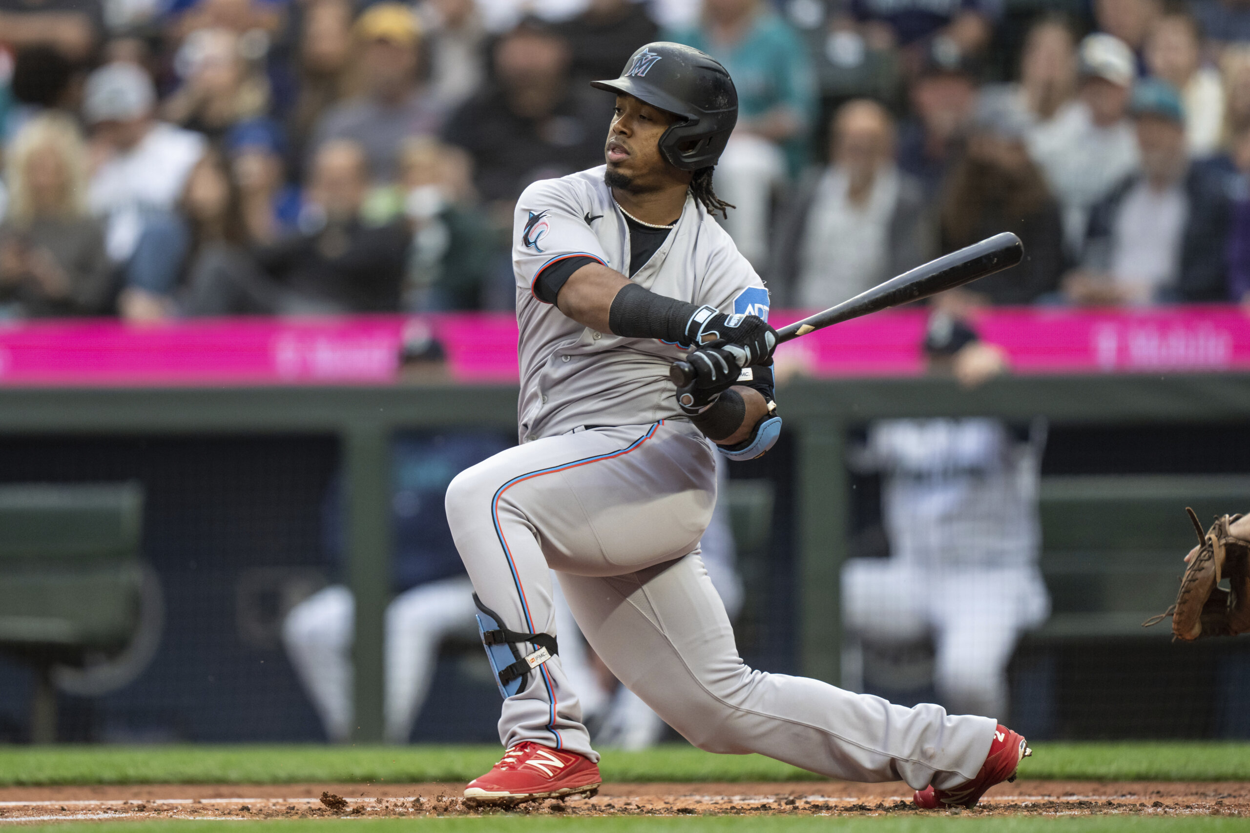 Marlins place infielder Jean Segura on injured list, call up