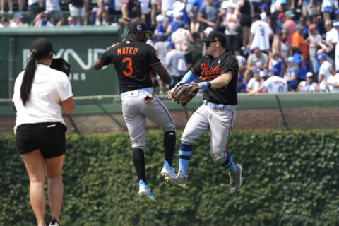 Frazier, Mateo help Orioles rally for 6-3 win over Cubs