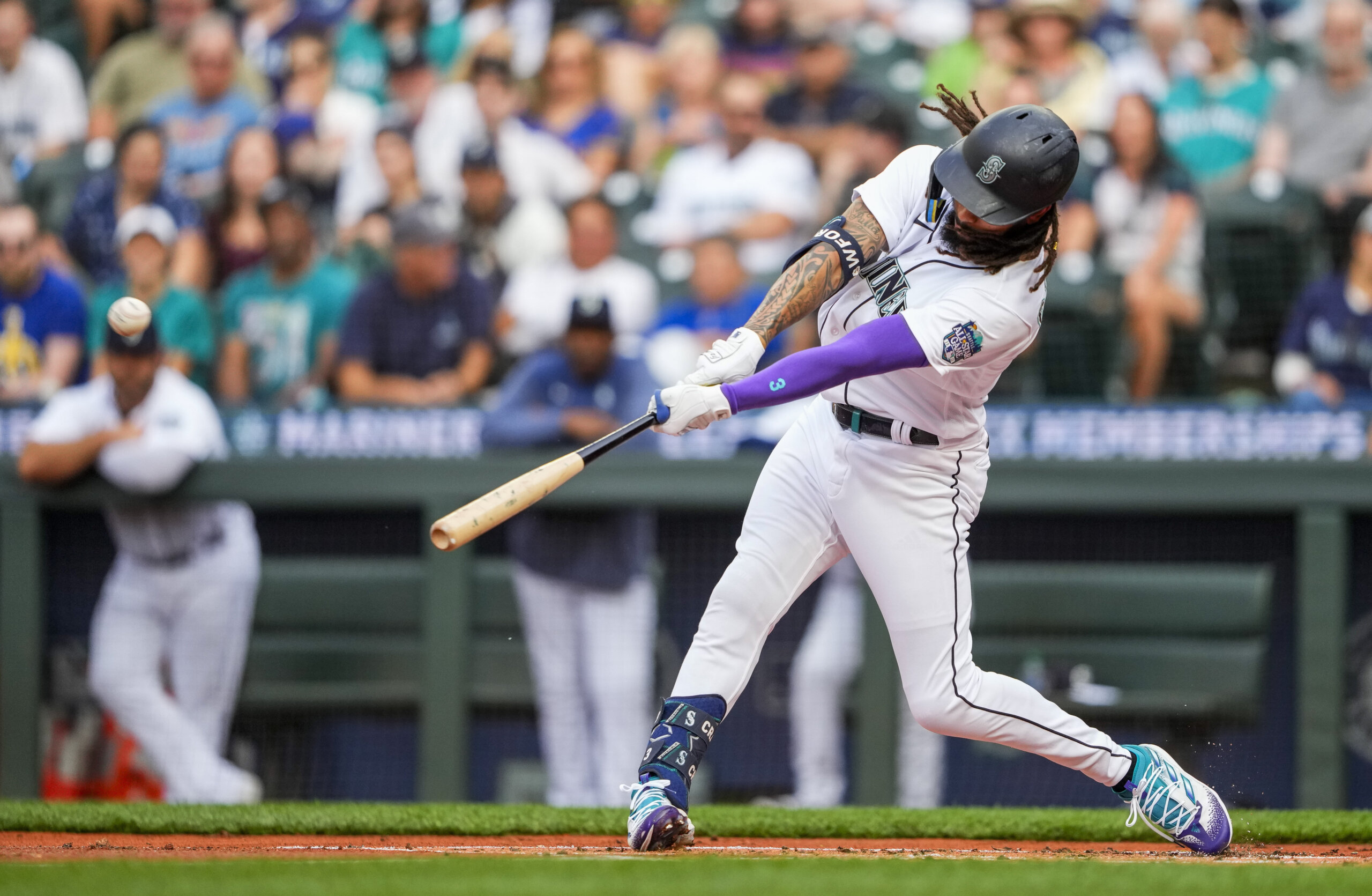 Mariners place SS J.P. Crawford on concussion injured list following  collision - WTOP News