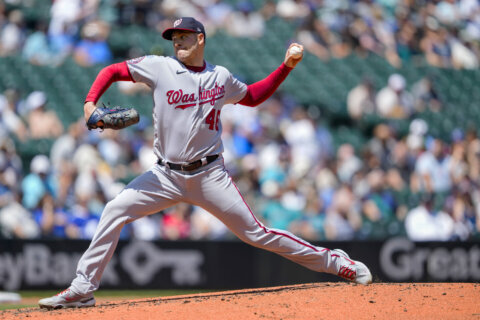 Corbin throws 7 shutout innings as the Nationals take another series by beating the Mariners 4-1