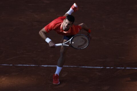 Novak Djokovic nears his 23rd Grand Slam title at the French Open after Carlos Alcaraz cramps up