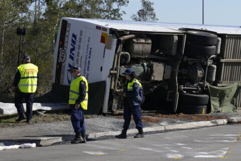 Bus driver facing charges in crash that killed 10 wedding guests denied bail in Australian court