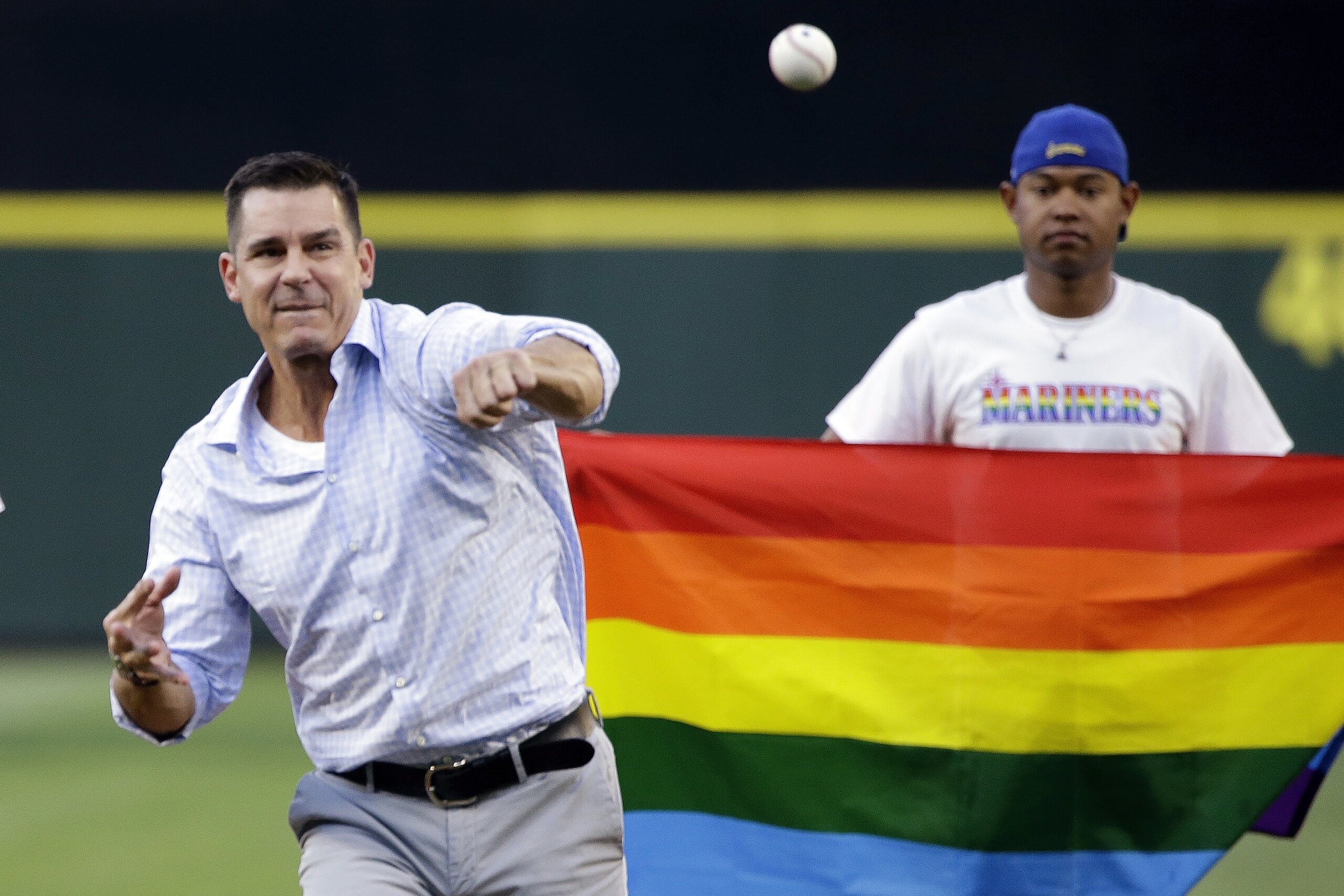 Major League Baseball discourages Pride Night logos on uniforms
