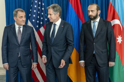 US says Armenia and Azerbaijan have made ‘further progress’ toward a peace deal