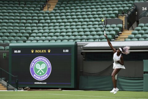 Venus Williams will begin her 24th Wimbledon appearance against Elina Svitolina