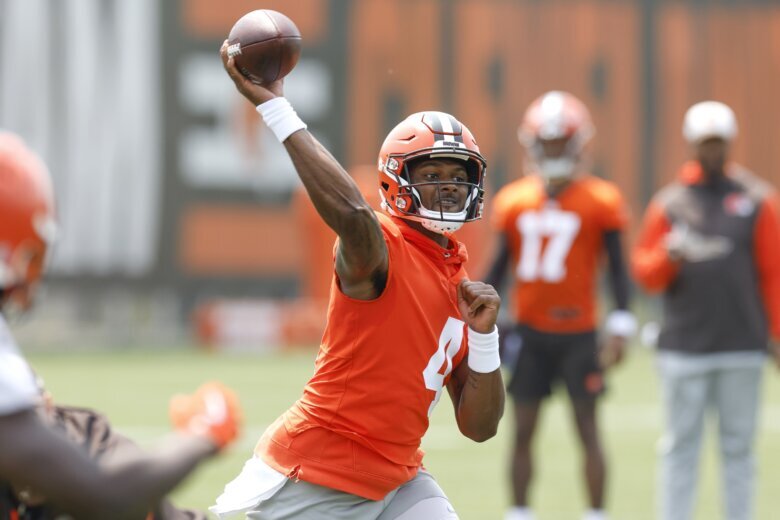 Deshaun Watson Participates In First Browns Practice