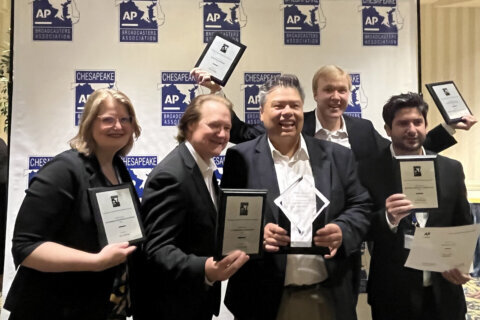 WTOP wins 5 first place awards from Chesapeake AP Broadcasters Association