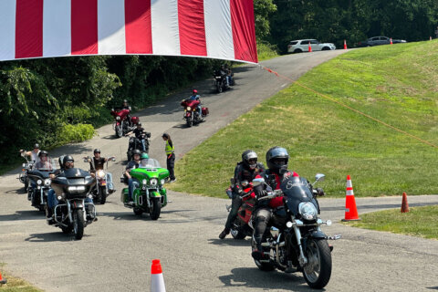 Bikers and police join annual COPS Ride supporting families of fallen officers