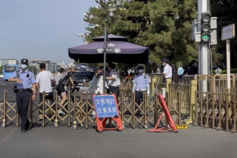 China tightens access to Tiananmen Square, 32 detained in Hong Kong on anniversary of 1989 protests