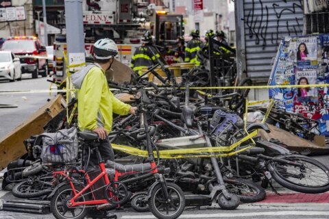 NYC gets $25M for e-bike charging stations, seeking to prevent deadly battery fires