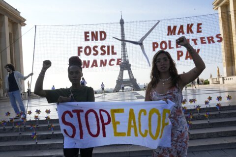 Paris climate summit ends without a deal on global tax on shipping