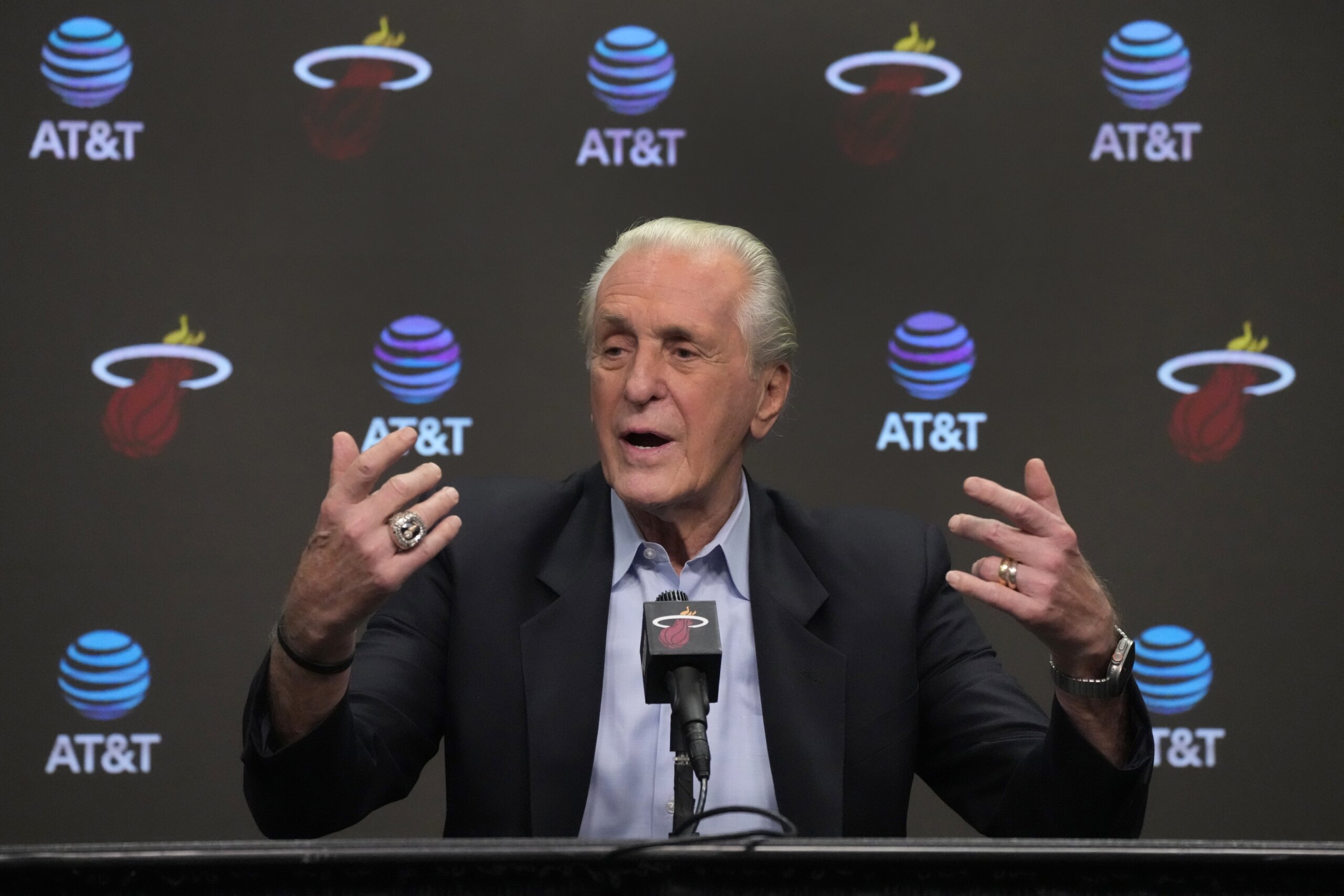 As draft and free agency loom, Pat Riley’s eyes remain on the main
