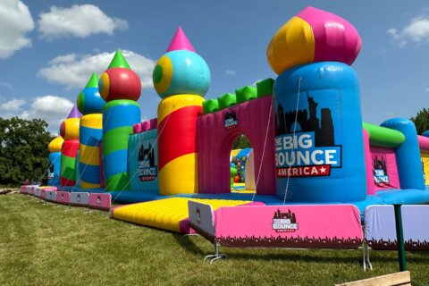 ‘Bring out your inner child’: ‘World’s Largest Bounce House’ delights DC-area adults